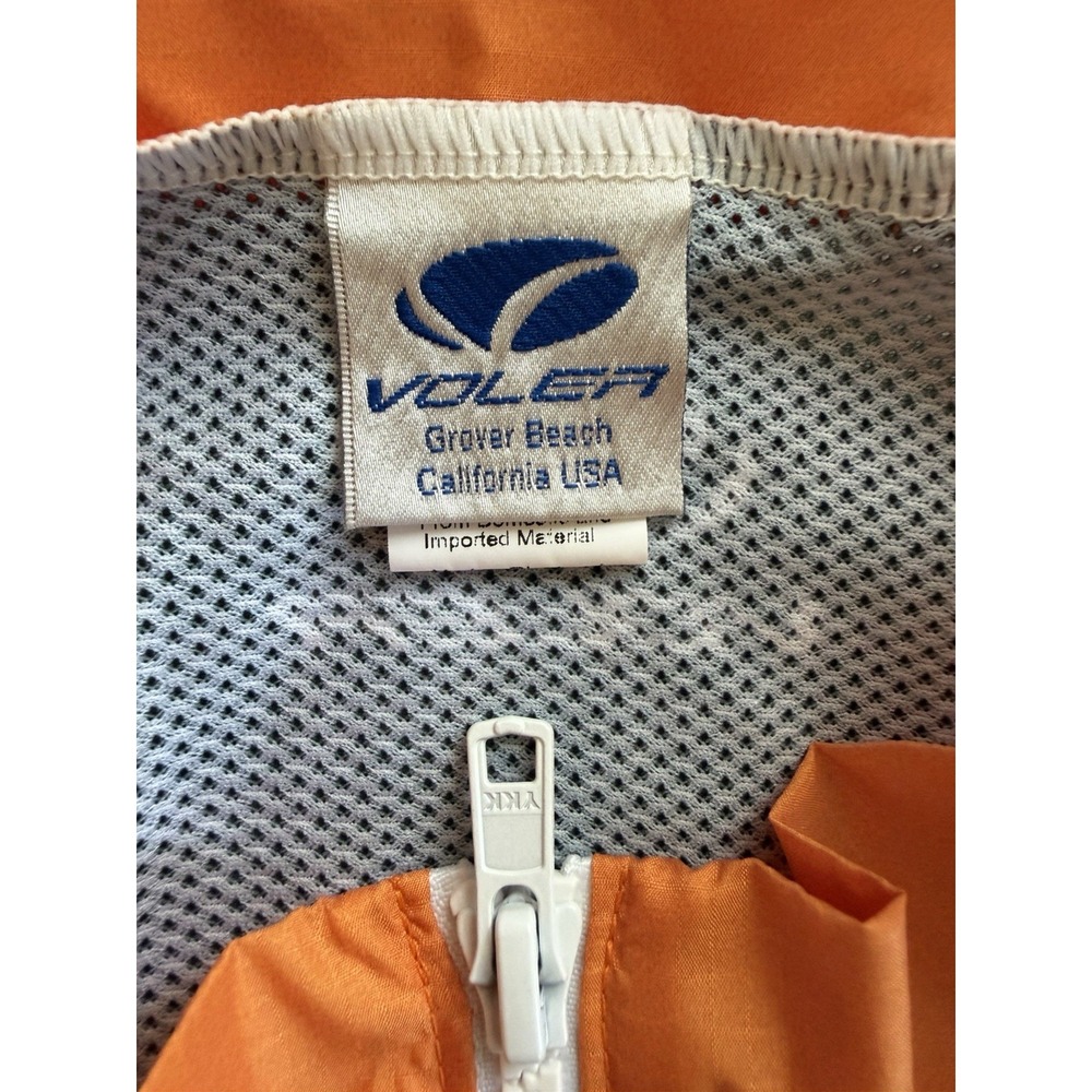 Voler AIDS/LifeCycle Training Ride Leader Cycling Vest Men's 2XL Orange Gray - Picture 3 of 5